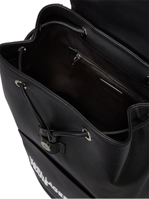 Zaino nero in similpelle Karl Lagerfeld jeans | A2W30251999